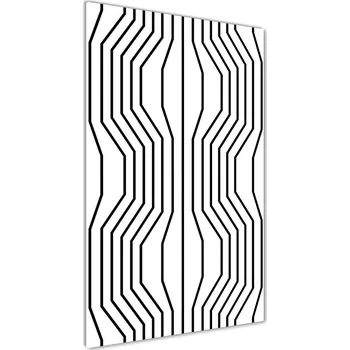 Obraz Vertikální Fotoobraz na skle Geometrické linei