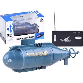 RC model ostatní Ponorka na dálkové ovládání Submarine 12 x 4,5 x 3 cm modrá
