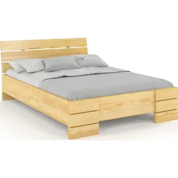 Postel Postel s úložným prostorem - Sandemo - borovice Odstín moření: Borovice přírodní, Rozměr: 120x200