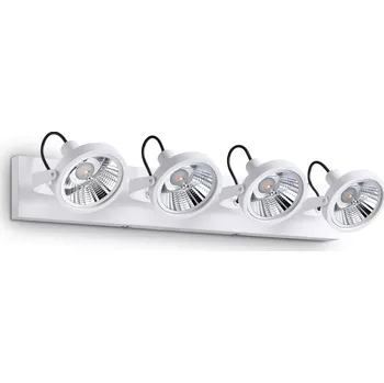 Nástěnné svítidlo Ideal Lux Stropní svítidlo GLIM PL4 BIANCO