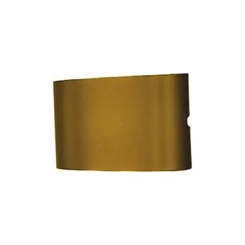 Nástěnné svítidlo LED Venkovní nástěnné svítidlo Azzardo Ginna 3 gold AZ3485 6W 480lm 3000K IP54 17cm zlaté