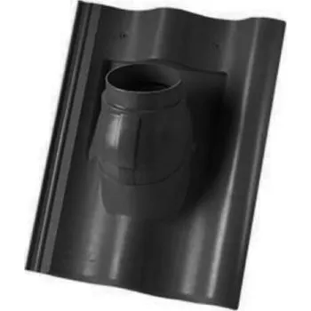 Bramac Moravská PVC prostupová taška DuroVent / černá