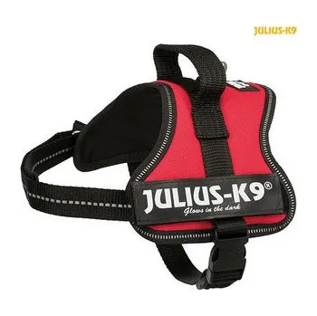 Obojek pro psa Julius-K9 silový postroj Mini-Mini/S 40-53 cm, - červená