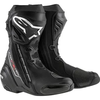 Moto obuv ALPINESTARS Supertech R MOTO BOTY - černé 39