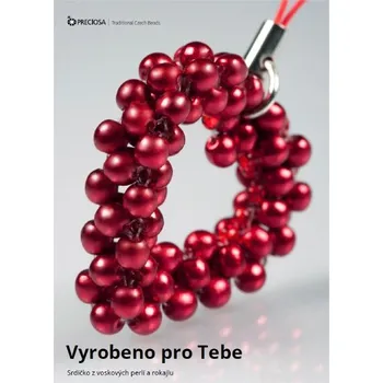 ostatní stavebnice KORÁLKOVÁ STAVEBNICE - Srdce z perlí (1kus) (Vyrobeno pro Tebe)