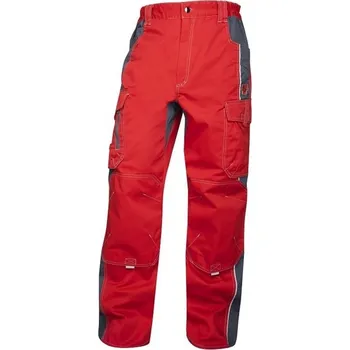 pracovní kraťasy ARDON®VISION Pracovní Kalhoty Do Pasu Červené Prodloužené XL H9154/XL