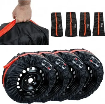 Poklice na kolo Plastenka Obálka Krytů Kol Pro 13-15" Pneumatiky 4ks MZR 60817