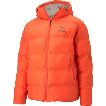 Pánská zimní bunda Puma BETTER SPORTSWEAR PUFFER oranžová 849331-26 - M | UK 9,5 | US 10