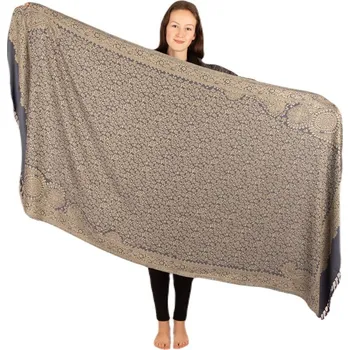 Šála Akrylová šála / pléd Damini Grey Large, Sittar