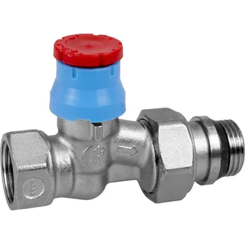Hlavice pro radiátor Giacomini Termostatický ventil přímý s ovládacím víčkem, jednoregulační R402TG 3/8"