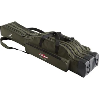 Pouzdro na prut Mikado Stiffed Green 3 komory 120 cm