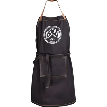 Kuchyňská zástěra Forbyt Masterschef černá 70 x 90 cm