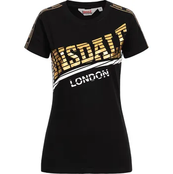 Dámské triko Lonsdale London Lonsdale černá 2001561