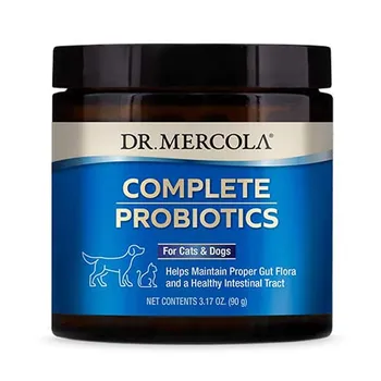 Dr. Mercola Komplexní probiotická péče pro psy a kočky 90 g