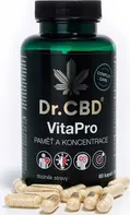 Dr.CBD VitaPro Paměť a koncentrace 60 mg 60 cps.