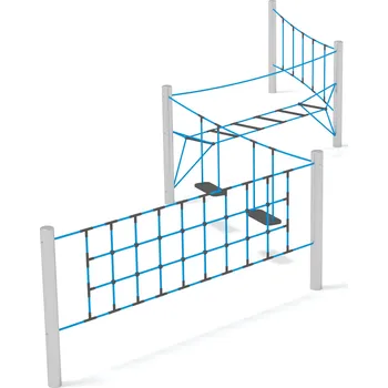 Dětské hřiště Prolézačka Parkur z nerezu