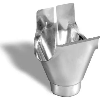 okap Kotlík lisovaný 250/80 mm / pozink RAL 7016 šedý 10ks/bal