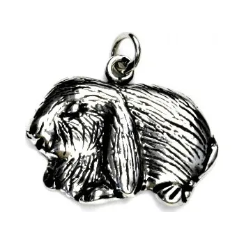 Šperk Stříbrný přívěsek králík - P444 (Stříbrný králík přívěsek)