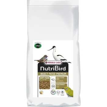 Pro ptáka VERSELE-LAGA NutriBird Insect Patee Premium - kompletní směs pro hmyzožravé ptactvo nebo doplněk pro exoty, pěvce, papoušky, lorie s 50% hmyzu 2kg