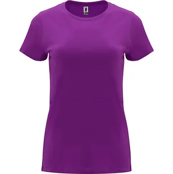 Roly Dámská bavlněné tričko CAPRI - různé barvy Barva: Fialová, Velikost: XXXL