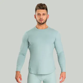 Pánské tričko STRIX Tričko s dlouhým rukávem Nebula stone blue XXL modrá