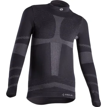 Dětské termoprádlo Dětské termo triko s dlouhým rukávem IRON-IC - černá Barva: Černá, Velikost: 45573.0