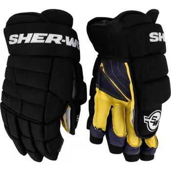 Hokejové rukavice Rukavice Sherwood BPM 120 SR, tmavě modrá-červená-bílá, Senior, 13" Sherwood