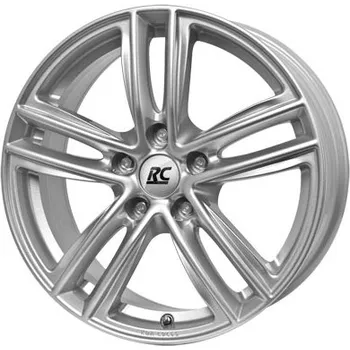 Disk Alu kola RC-DESIGN RC27 silber 7,5x17" 5x114,3 ET50 64,1