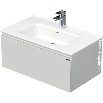 Koupelnový nábytek Intedoor skříňka s umyvadlem Letty, 1 zásuvka, LE 80 1Z Varianta: A3396 Antracit MAT + doprava zdarma + při platbě převodem sleva