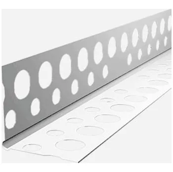 Stavební profil Rohový profil PVC zaoblený LP, 2,5 m, plastový, bílý