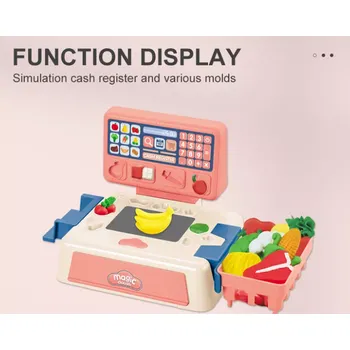 Hra na obchod Happy Color Pokladna s modelovací soupravou