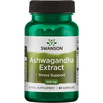 Přírodní produkt Swanson Ashwagandha Extract 450 mg 60 cps.