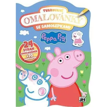 Hračka pro nejmenší Jiri Models Tvarované omalovánky Peppa