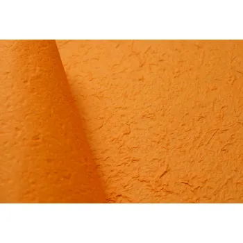 Umělecký papír Sapaimport Morušový ruční papír nelisovaný - světle oranžový Velikost: 23x32 cm