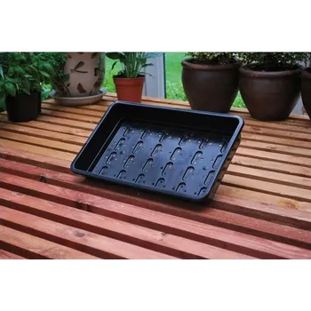 Podmiska Garland podmiska plast Seed Tray Black 37.5x23x6 cm