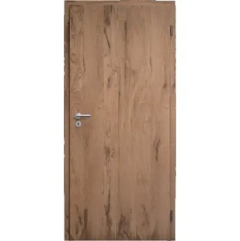 Interiérové dveře SAPELI ELEGANT KOMFORT M10 - DÝHA - OTOČNÉ DVEŘE VČ. ZÁRUBNĚ - Dub trámový Průchozí šířka (cm): 80, Průchozí výška (cm): 197