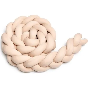 mantinel do postýlky T-tomi Pletený mantinel 220 cm Beige