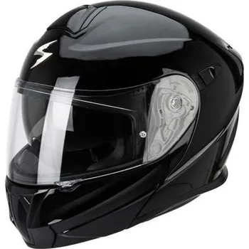 Helma na motorku SCORPION Výklopná helma EXO-920 Evo Solid černá 2XL