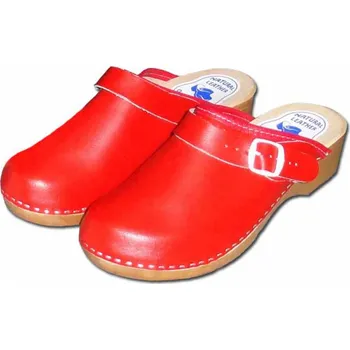 Dámské válenky Ovčí věci Dámské ortopedické dřeváky červené Velikost: 38