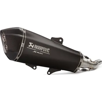 Výfuk pro motocykl Černý nasazovací tlumič výfuku Akrapovič X-MAX 400
