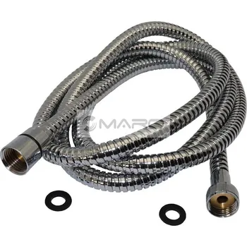 Sprchová hadice Herz Hadice sprchová 200 cm, kovová, chrom, UH19038