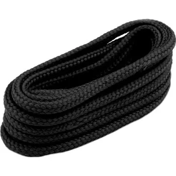 Příze Oděvní šňůra PES Ø4 mm - černá