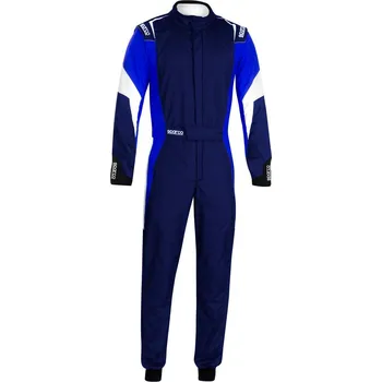 Moto oblečení Sparco Kombinéza Competition Modrá / Bílá 48