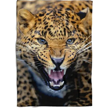 Dětská deka Deka Gepardí řev (Rozměr : 200 x 140 cm, Podšití beránkem: NE)