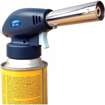 Stavební hořák Hořák opalovací, pájecí na plynové kartuše, piezo zapalování 1300C