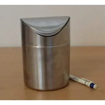 Odpadkový koš Koš na stůl pr. 12cm nerez