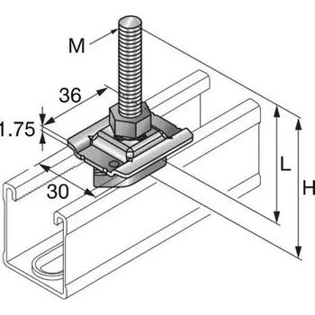 Čerpadlo HILTI T-objímkový fixační čep MM-ST M10x60