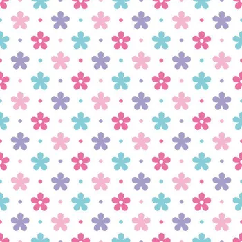 Softshell potisk vzor č. 28, kytičky metráž, látka funkční materiál