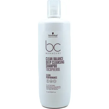 Šampon Schwarzkopf Professional BC Bonacure Clean Balance Deep Cleansing Shampoo 1000 ml