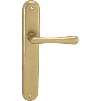 Dveřní kování MP KOVÁNÍ MP - ELEGANT dveřní kování Provedení: PZ (vložkový zámek), Povrch: NAT - natural, Rozteč: 72 mm